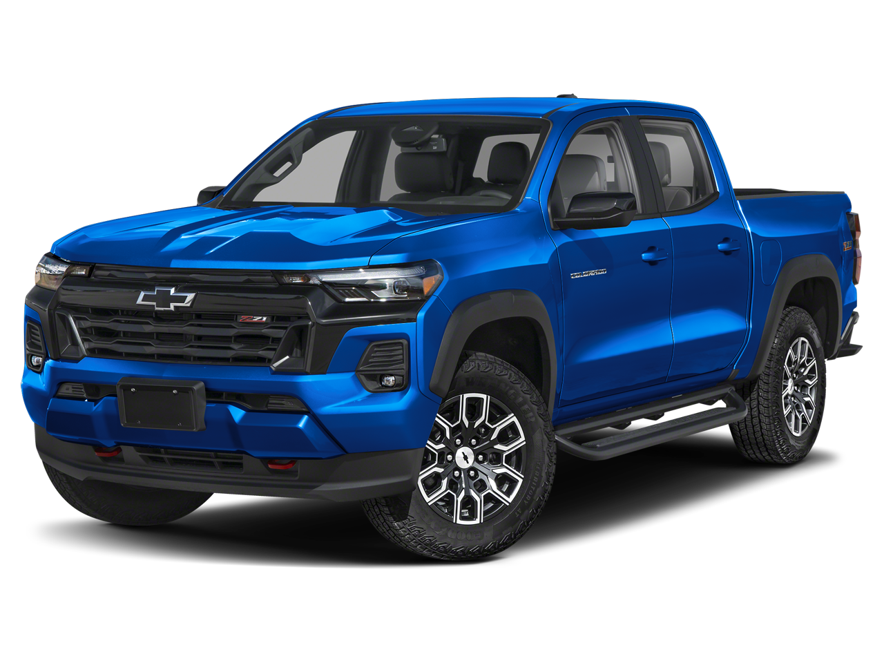 2024 Chevrolet Colorado Z71 in Black — front three-quarter view