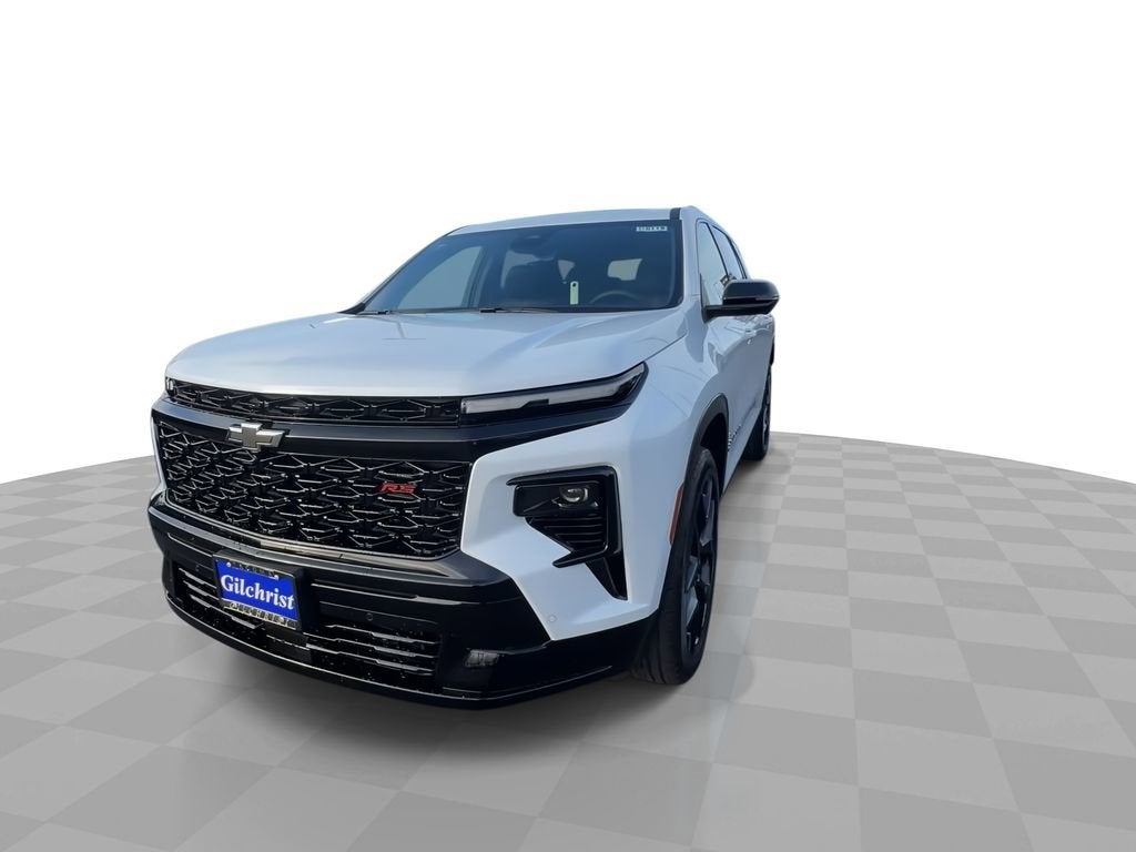 2026 Chevrolet Traverse — rear three-quarter view