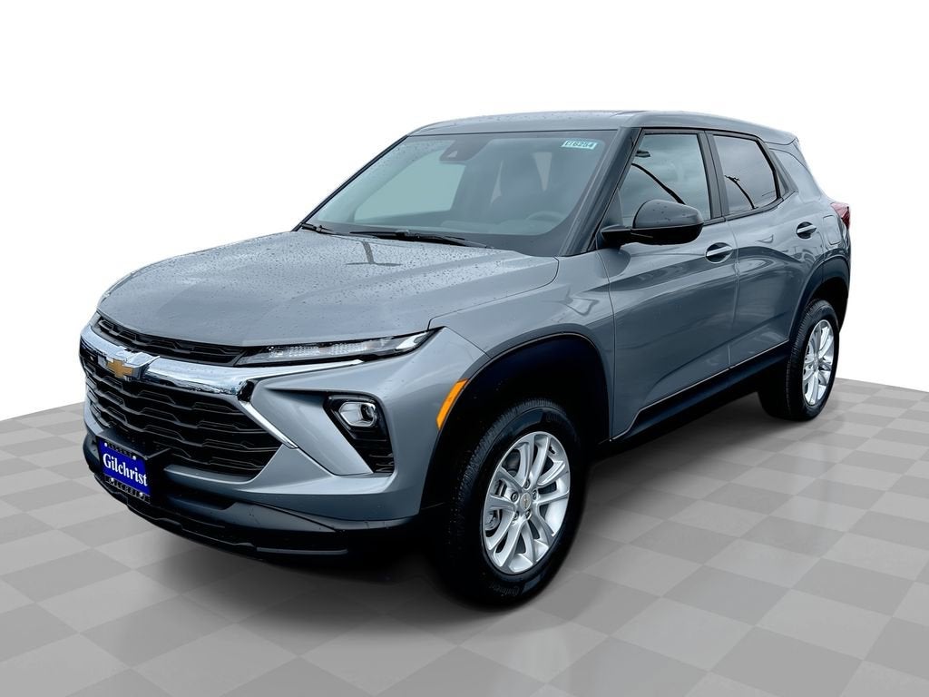 2026 Chevrolet Trailblazer LS in Sterling Gray Metallic — front three-quarter view