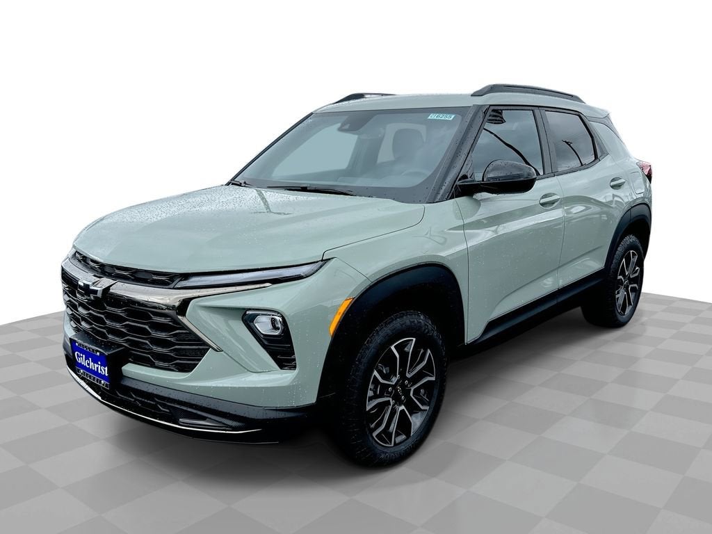 2026 Chevrolet Trailblazer ACTIV in Cacti Green — front three-quarter view