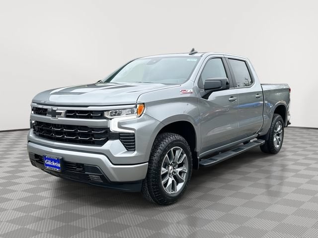 2026 Chevrolet Silverado 1500 RST in Sterling Gray Metallic — front three-quarter view