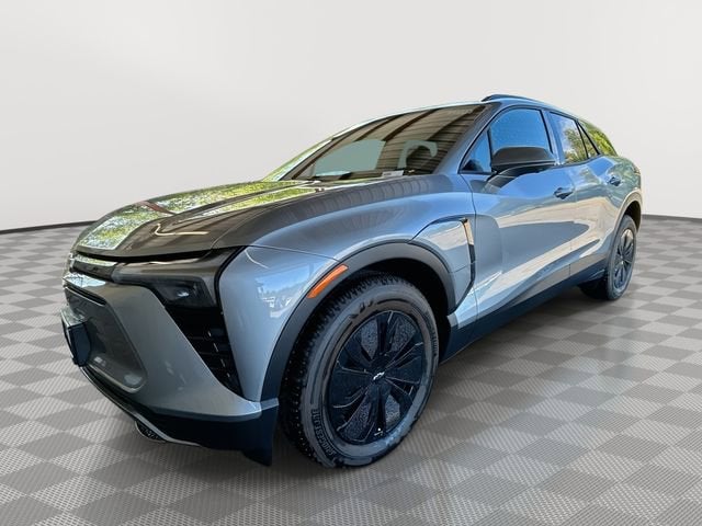2026 Chevrolet Blazer EV LT in Sterling Gray Metallic — front three-quarter view