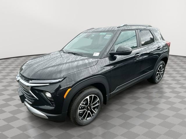 2026 Chevrolet Trailblazer LT in Mosaic Black Metallic — front three-quarter view